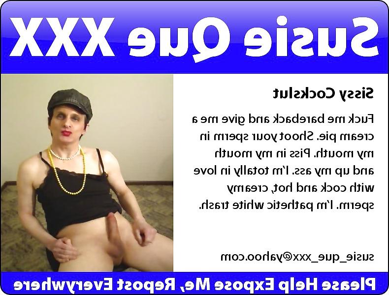 25P Susie Que XXX: Sissy Badges
