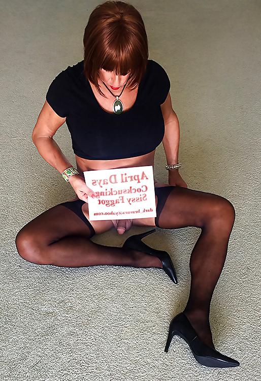 12P Caged Sissy April