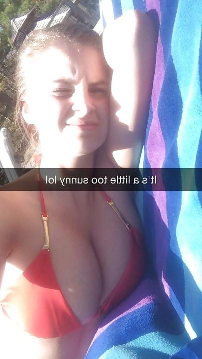 15P Hot Blond with Huge Tits