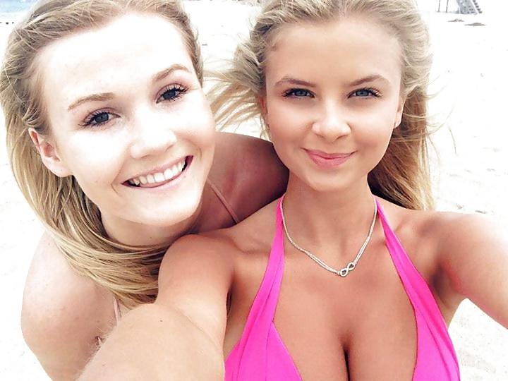 15P Hot Blond with Huge Tits
