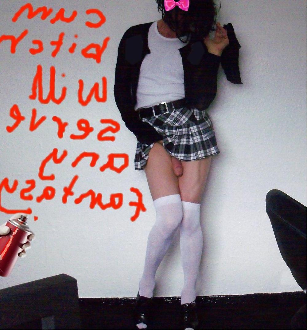 17P Sausage sucking Sissy Slut