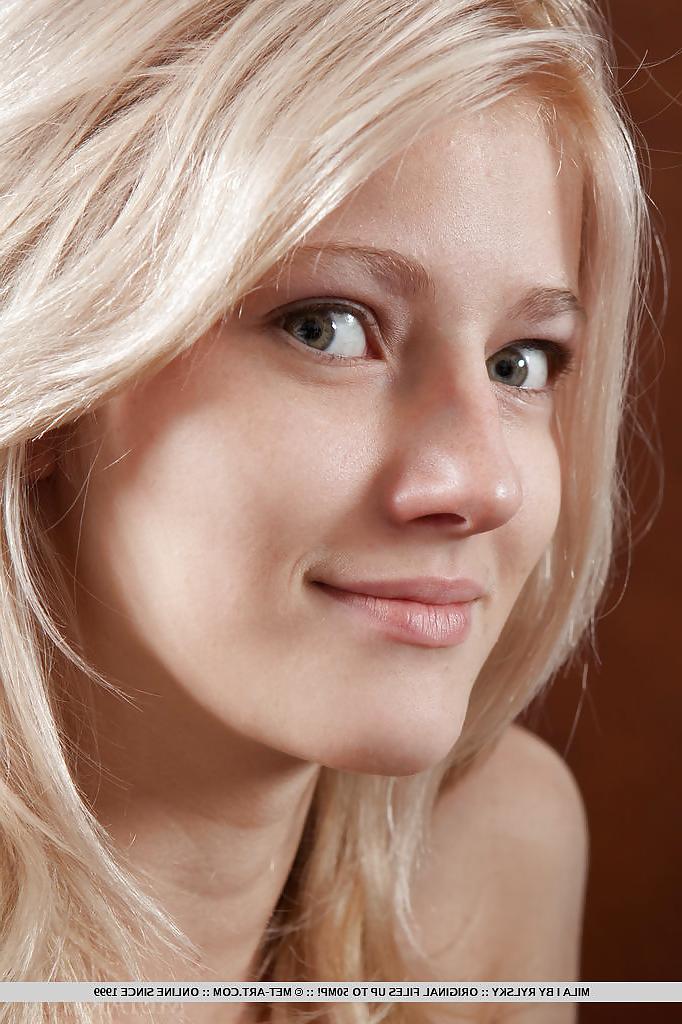17P Skinny blonde teen