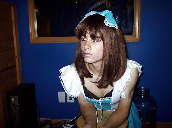 15P Fem cd sissy trap teen girl being obedient waiting for cock