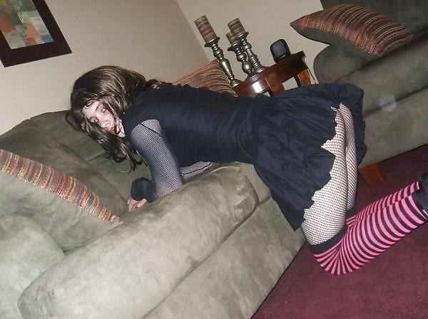 15P Fem cd sissy trap teen girl being obedient waiting for cock