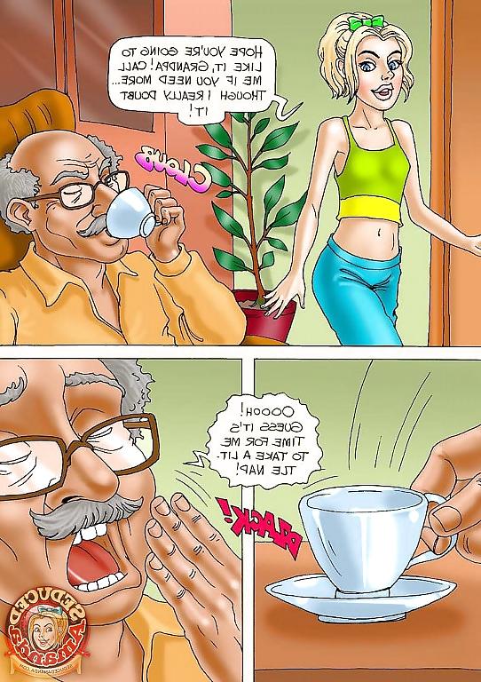 15P Seduced Amanda - Grandpa Does His Best