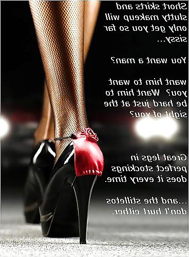 25P Sissy Caption