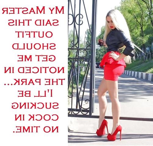 25P Sissy Caption