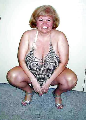 25P Huge boob mature dressed