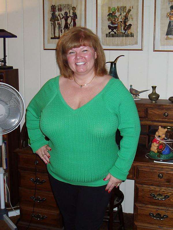 25P Huge boob mature dressed