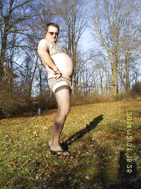 15P 2014 123114 Sissy Outdoors in the Cold