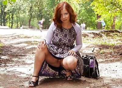 12P Skirt Up Young Girls' Vaginas 3