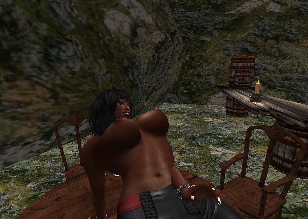 25P Second Life fickt mit einer Black Sister