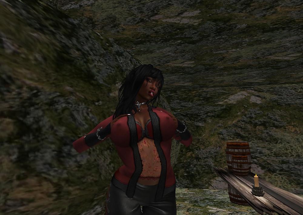 25P Second Life fickt mit einer Black Sister