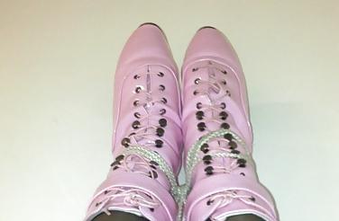 6P Me in ballet heels. very high. cd tv sissy 