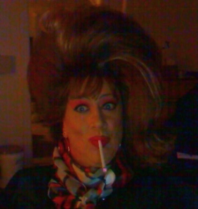 16P Mature smoking sissy slut