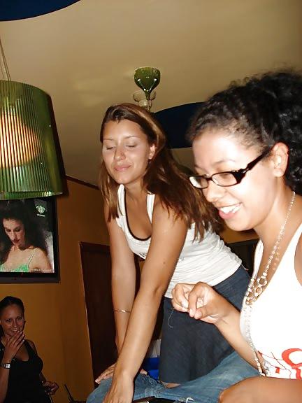 25P Private:  Guy Picks Up Bartender & Her Friend