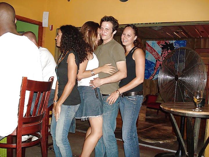 25P Private:  Guy Picks Up Bartender & Her Friend
