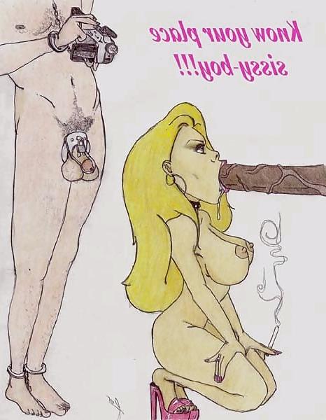5P LOL at the sissy cuckolds