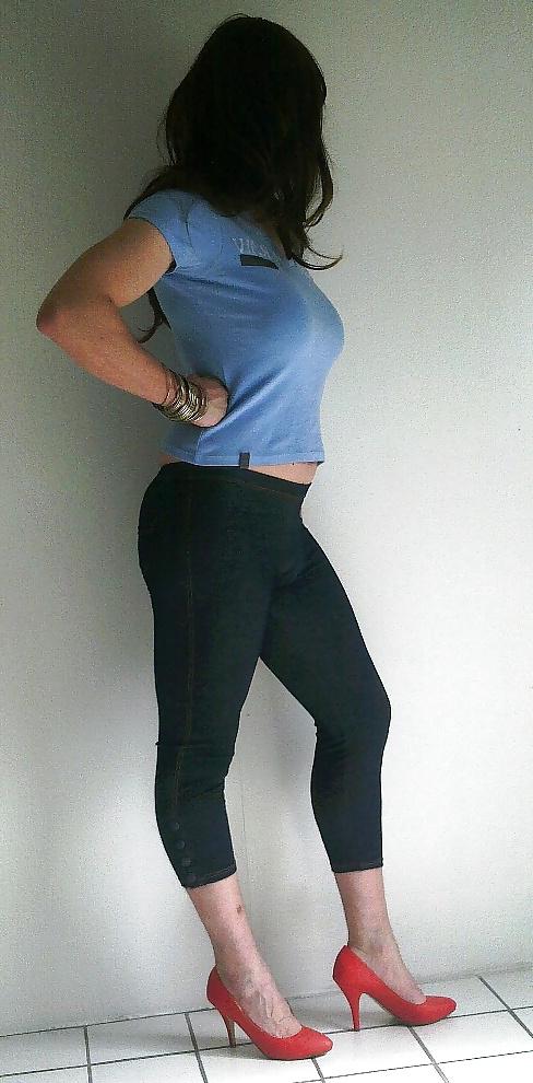 15P Tight trousers! sissy tv cd