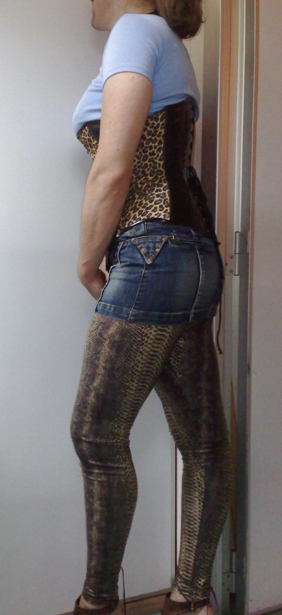 15P Tight trousers! sissy tv cd