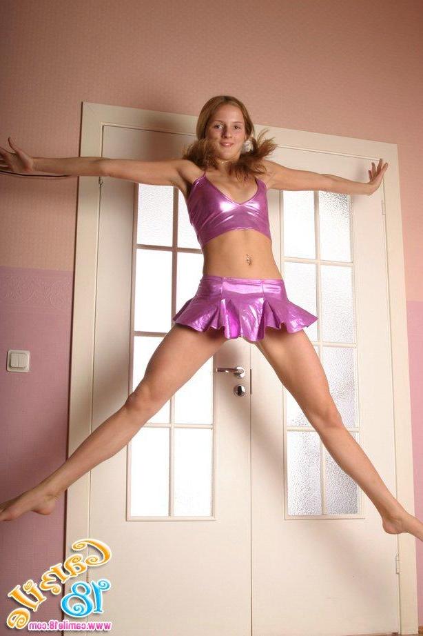 15P Pictures of teen Camile 18 showing you what's up her skirt
