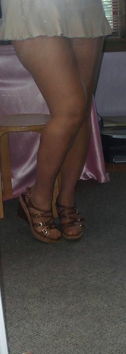 25P My FB friend stocking -colon (NYLON) +sexy boobs