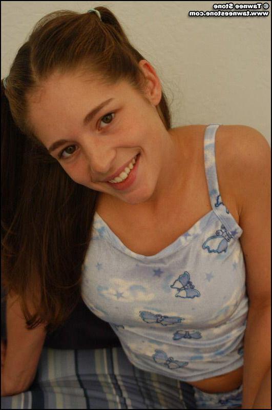 20P Pictures of teen slut Tawnee Stone teasing in her pajamas