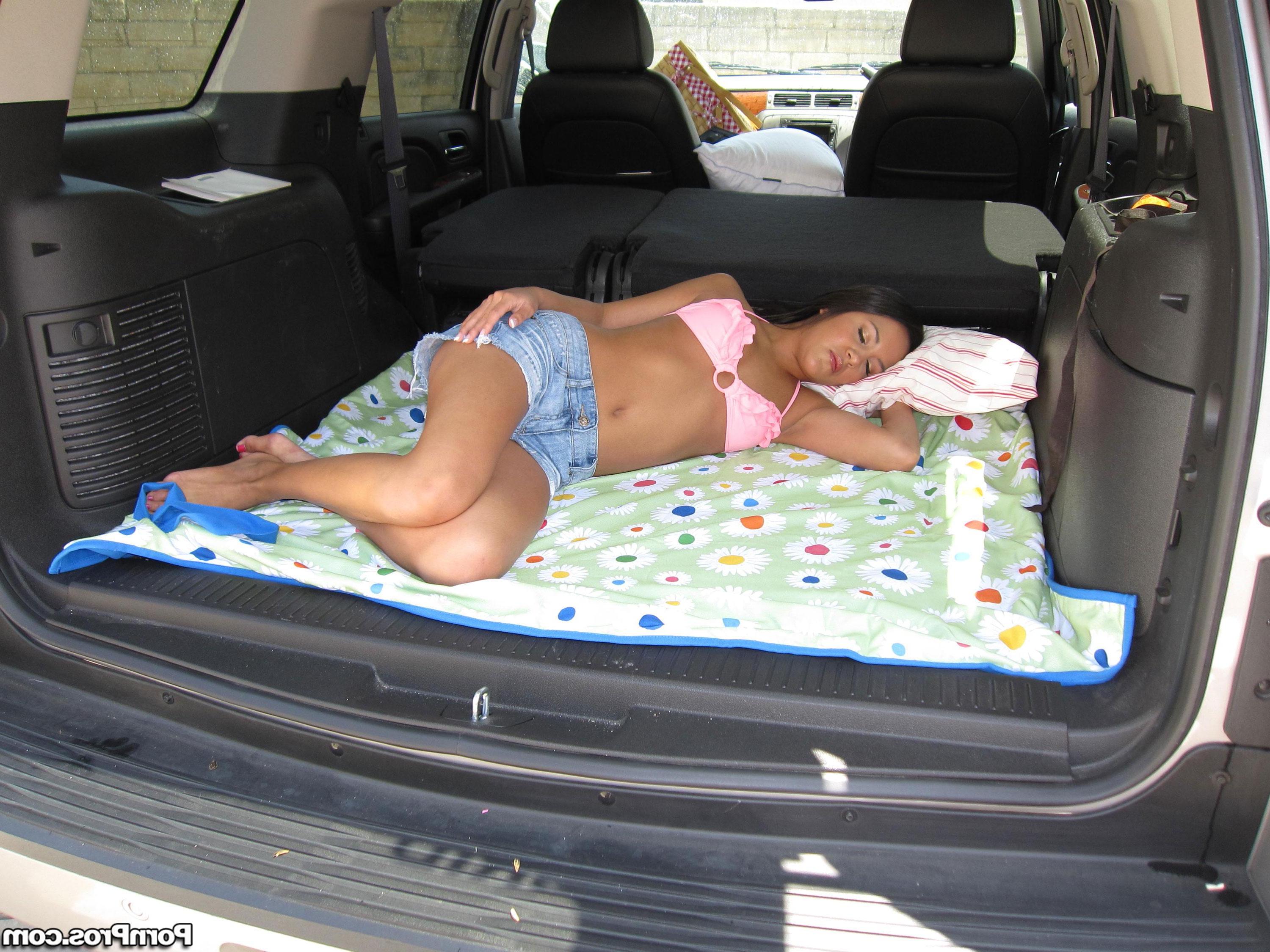 16P Hot sleeping beauty Kim Capri gets fondled in her sleep