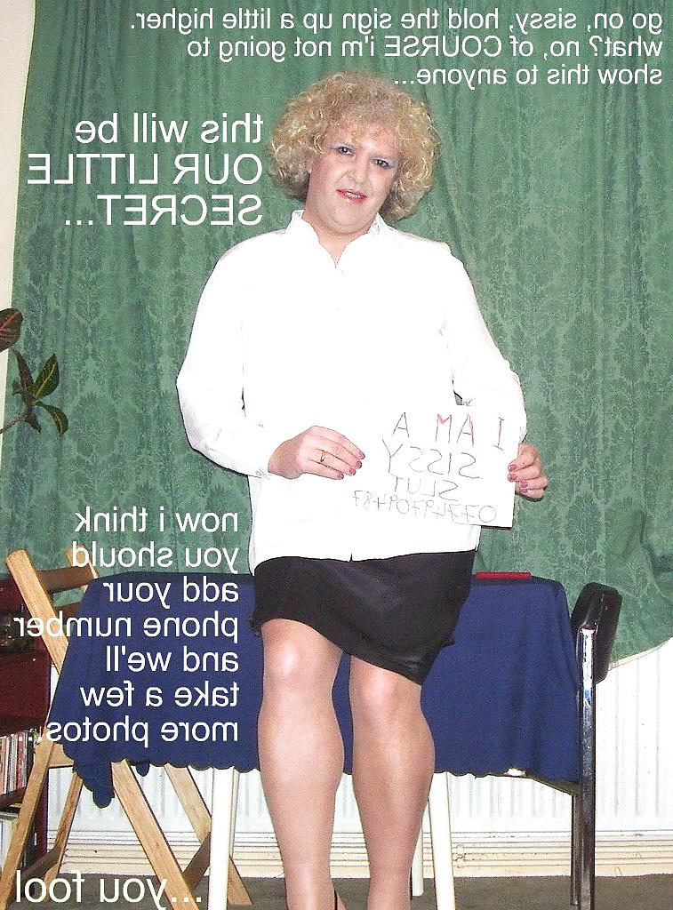 14P More Captioned Sissy Pics