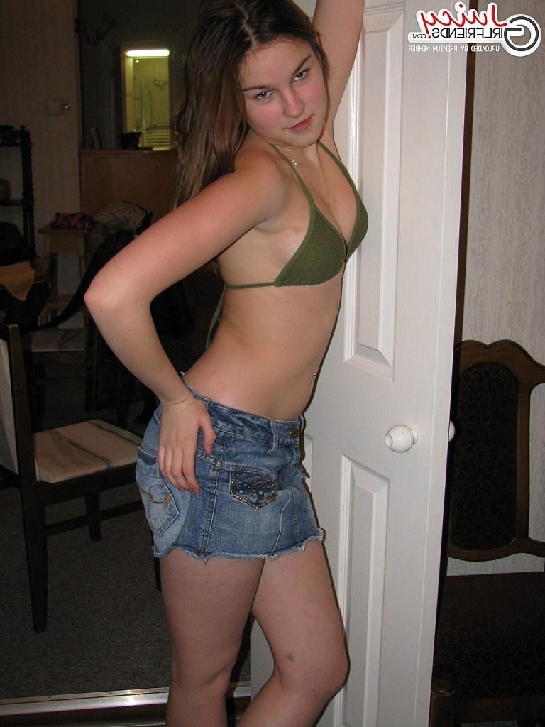 10P Petite teen friends with nice young tits