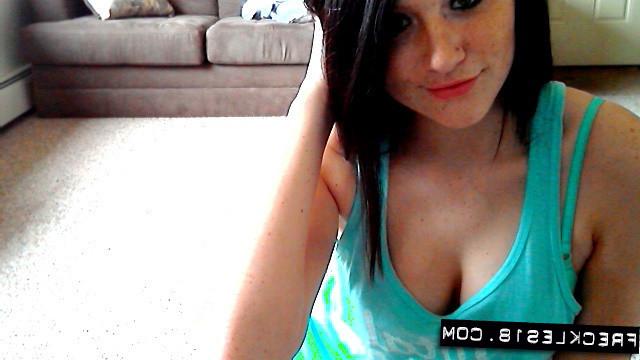 12P Freckled amatuer teen