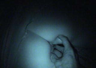 15P Sleeping blonde girl striped naked while asleep