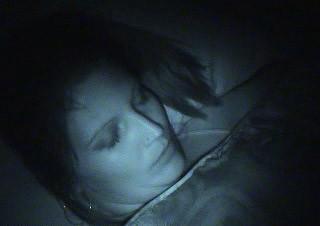 15P Sleeping blonde babe striped naked while asleep
