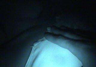 15P Sleeping blonde chick striped naked while asleep