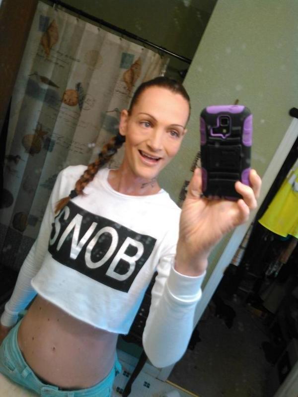 15P Skinny blonde shemale