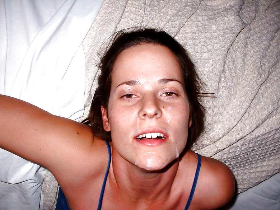 16P Amateur cuties covered by cum