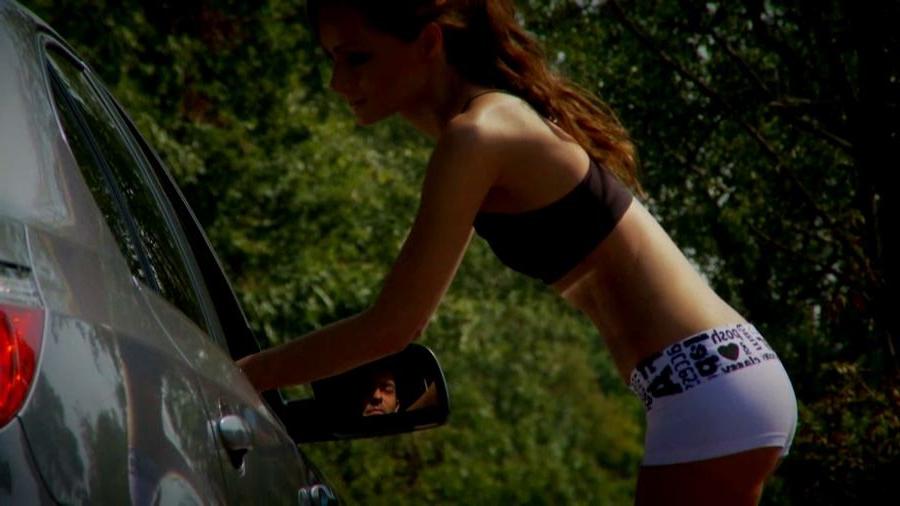 16P Skinny Sophie Lynx fucked in her tight euro holes