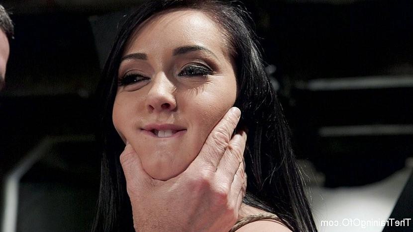19P Sabrina Banks bound and fucked in a demanding bdsm sub training program
