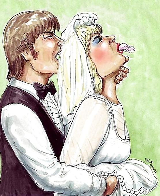 15P Sissy Wedding toon