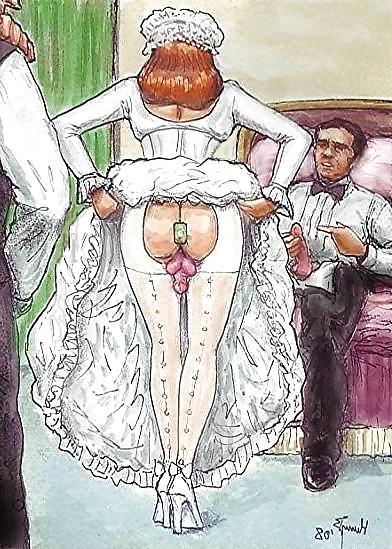 15P Sissy Wedding toon