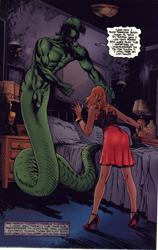 15P beautiful blonde woman ravaged by huge cock honry demon