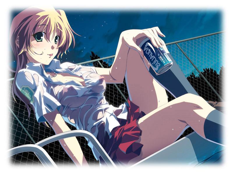 20P Summer hentai schoolgirls with big sloppy breasts get fucked