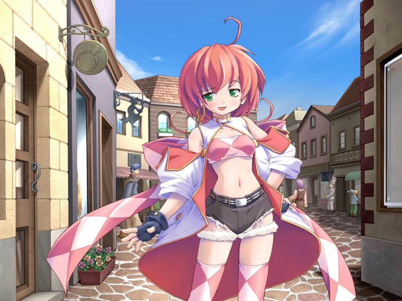 19P Cute redhead and her blonde teen sister go to witch school