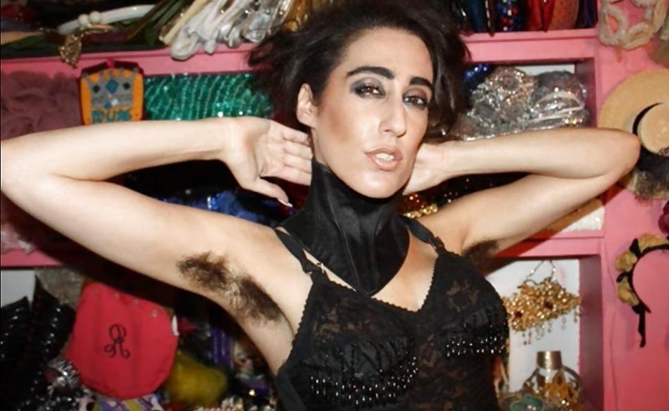 10P Unknown hairy armpits skinny girl