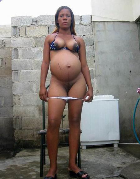 14P Pregnant black cuties