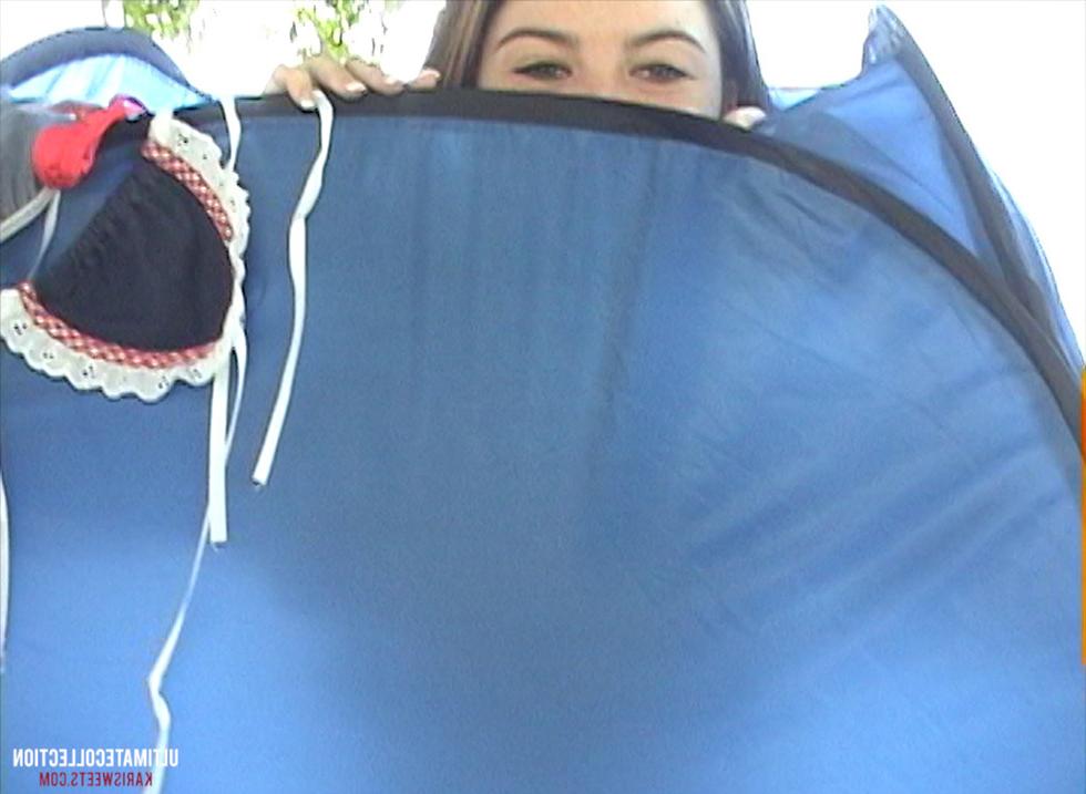 16P Teen camping tease