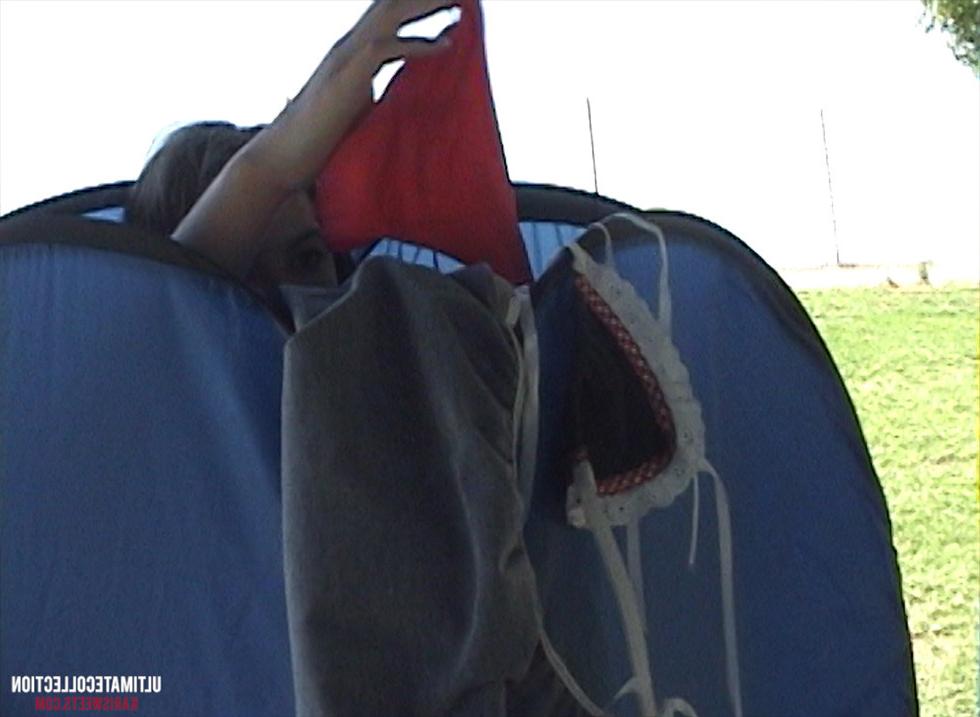 16P Teen camping tease