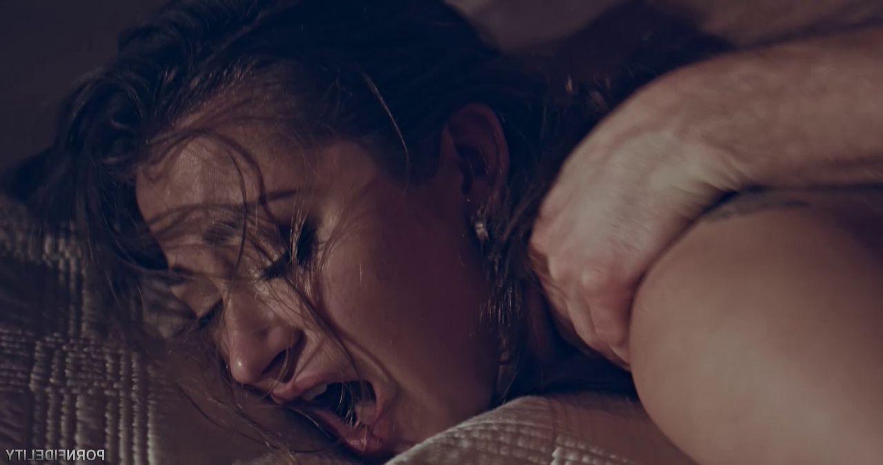 15P Brunette bombshell Dani Daniels fucked rough and hard