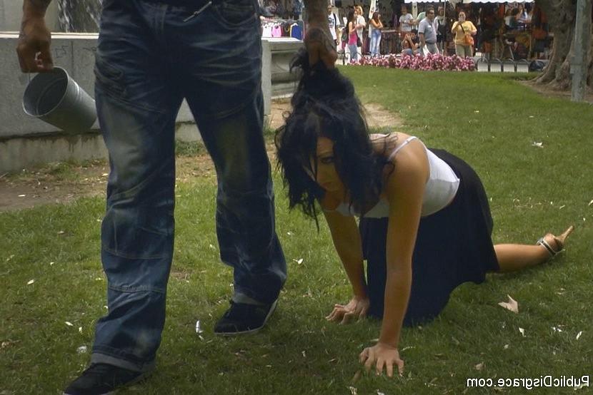 15P Pamela Sanchez spanish slut takes different cocks in public with maledom Rob Die