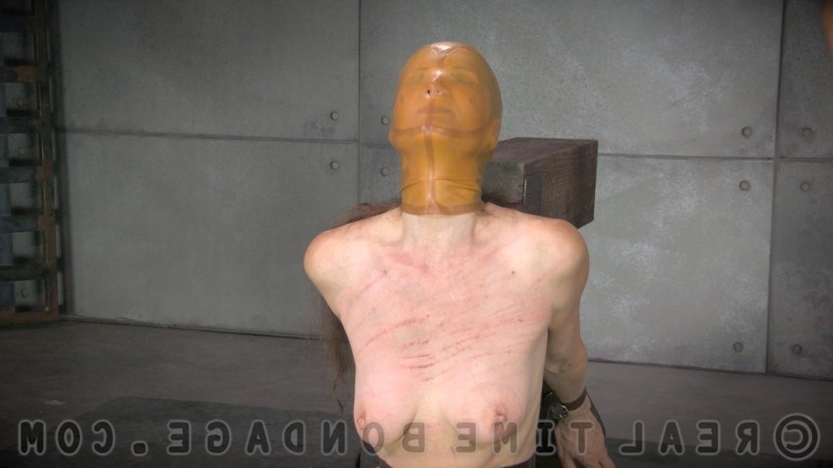 16P Emma Haize is bound in a dungeon with different sex toys